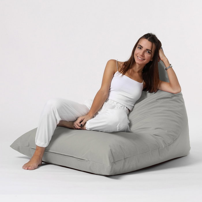 Atelier Del Sofa Pyramid Big Bed Pouf - Fume Atelier Del Sofa Pyramid Big Bed Pouf - Fume